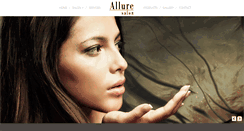 Desktop Screenshot of allurehairsalon.com